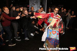 Des McAnuff with E. Clayton Cornelious during the Legacy Robe honoring E. Clayton Cor Photo