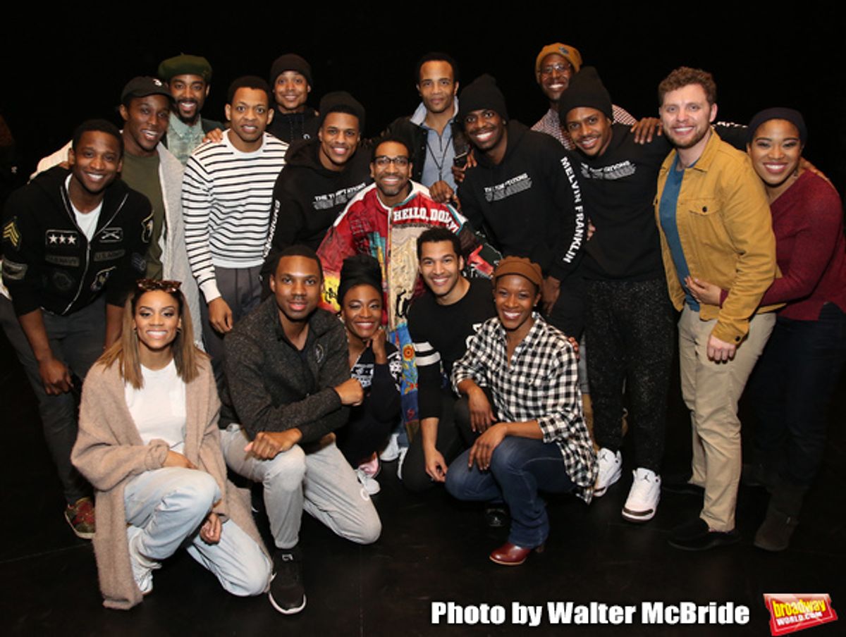 James Harkness, Derrick Baskin, Jeremy Pope, E. Clayton Cornelious, Jawan M. Jackson and Ephraim Sykes  at 