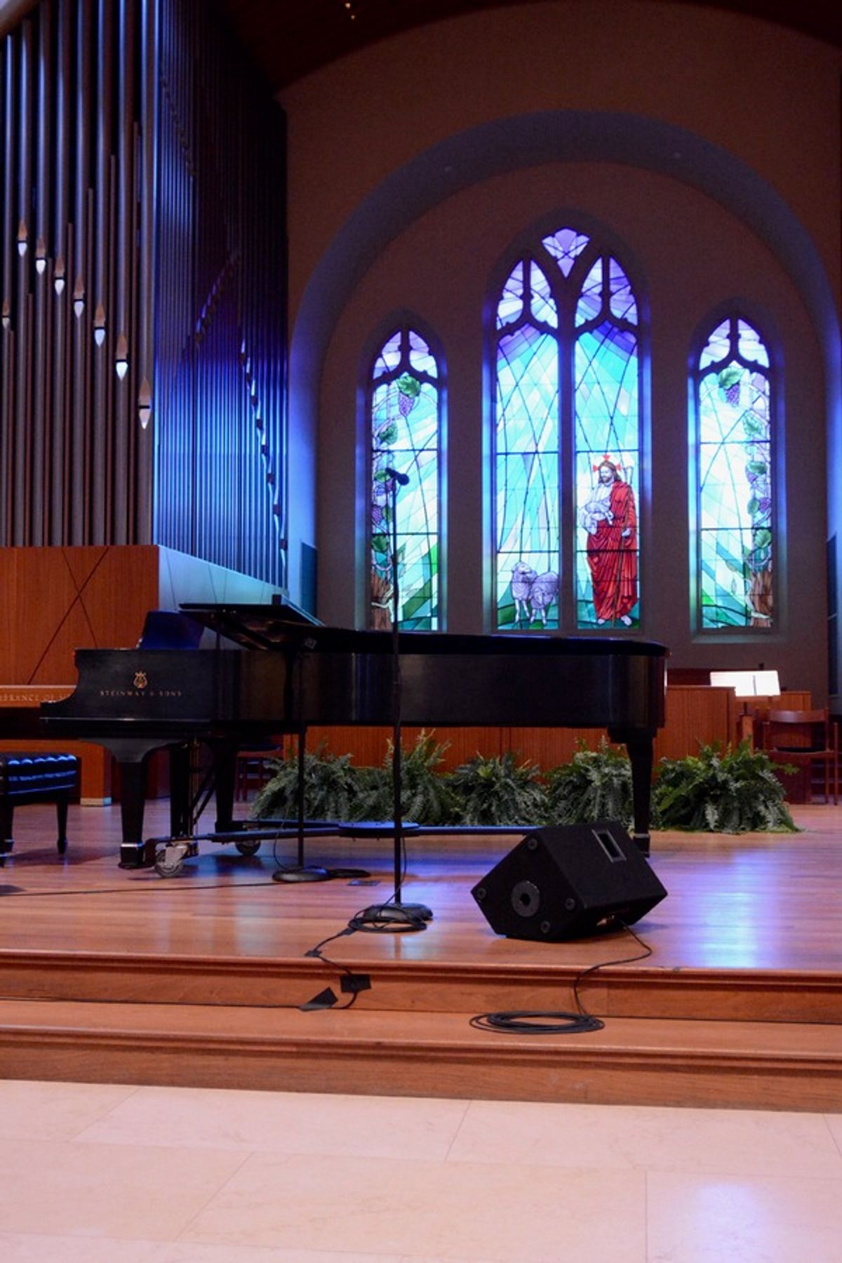 Anthony Kearns Concert for Julia's Butterfly Foundation at the West Side Presbyterian Church at 