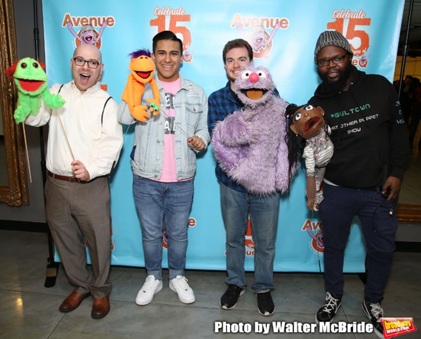 Photo Coverage: AVENUE Q Celebrates World Puppetry Day  Image
