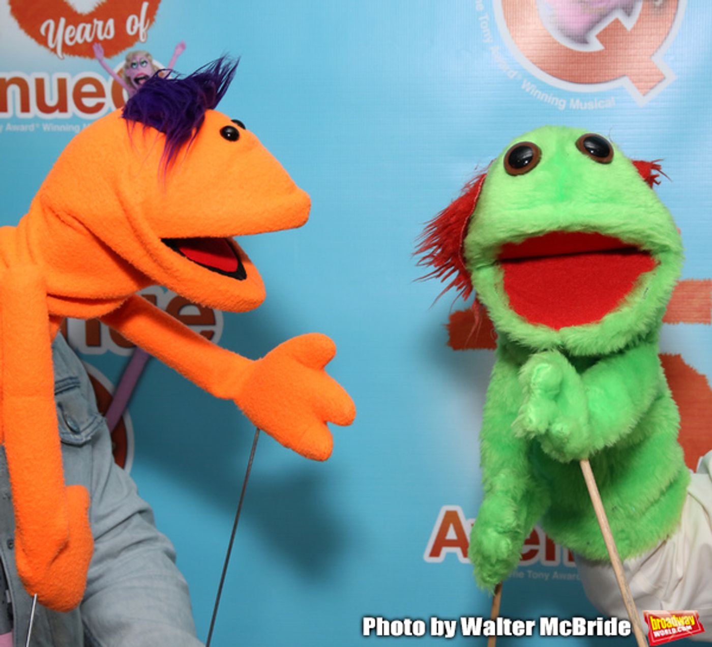 Photo Coverage: AVENUE Q Celebrates World Puppetry Day  Image