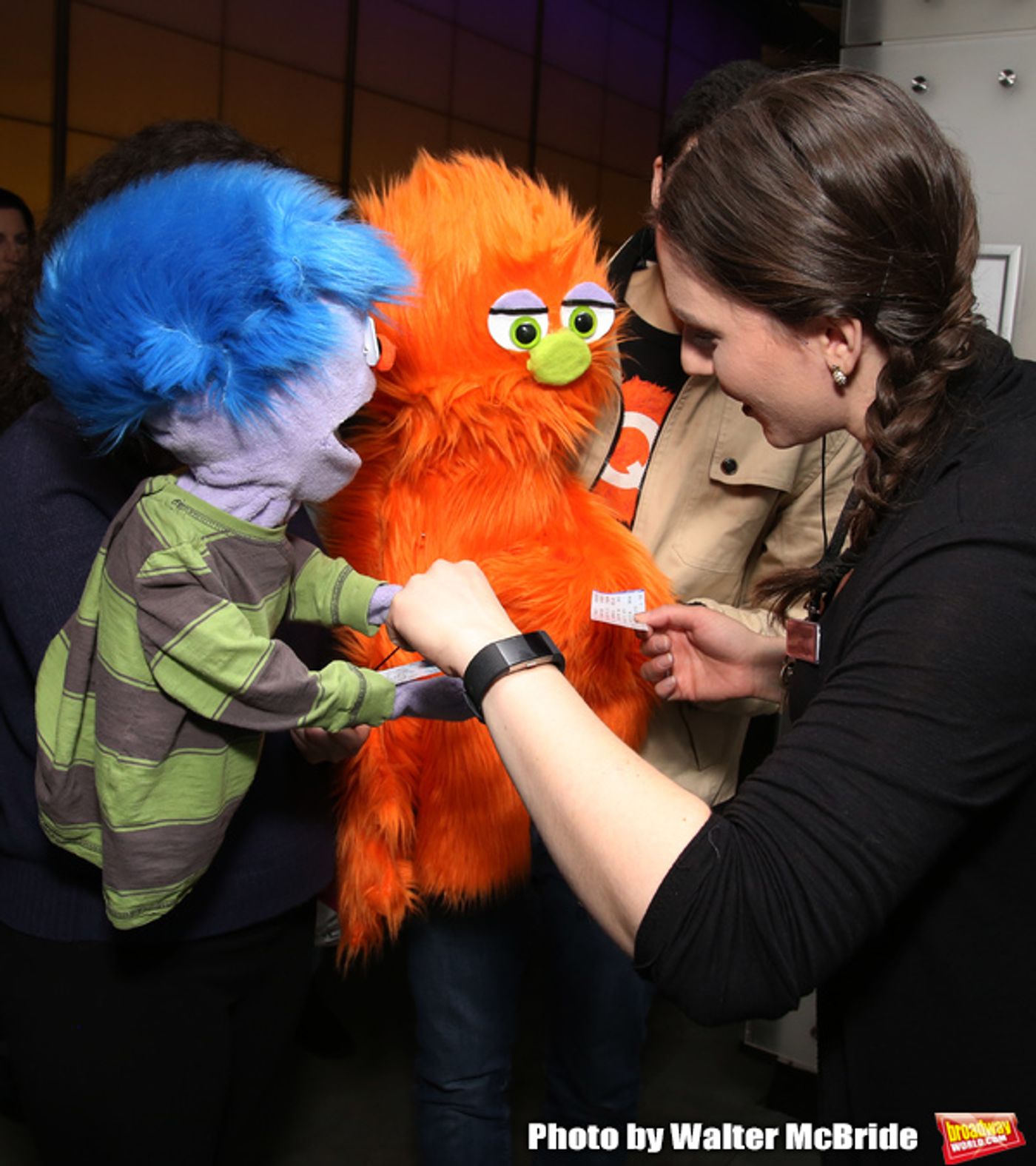 Photo Coverage: AVENUE Q Celebrates World Puppetry Day  Image