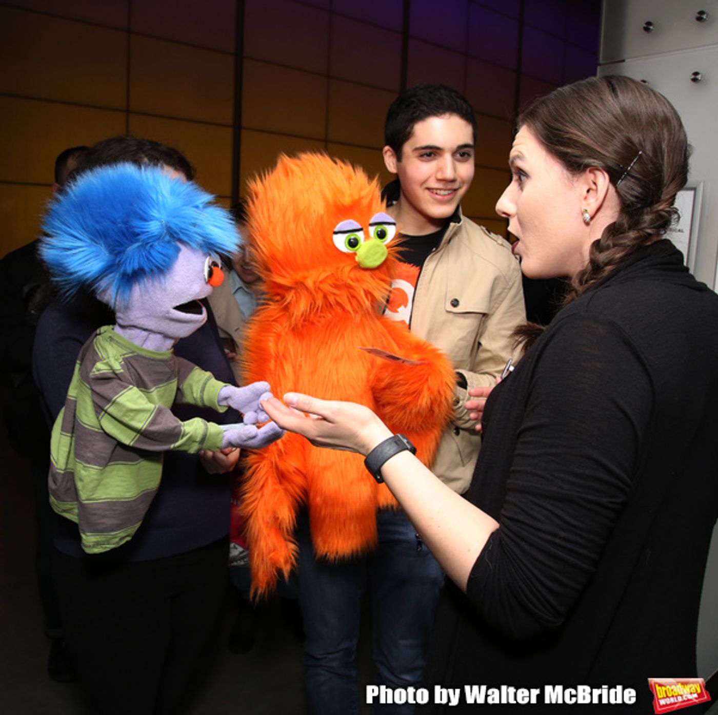 Photo Coverage: AVENUE Q Celebrates World Puppetry Day  Image