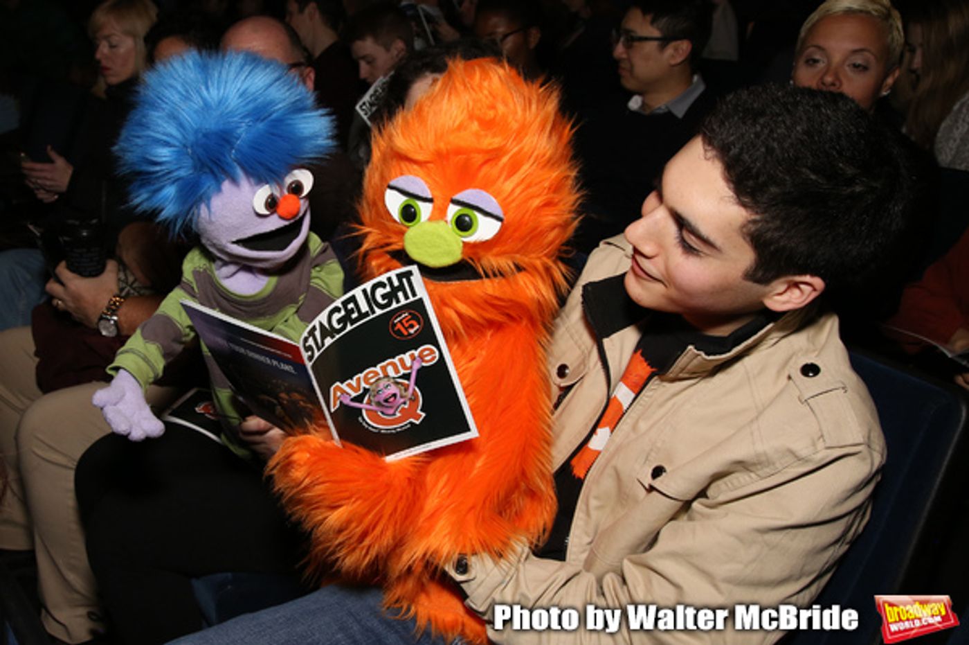 Photo Coverage: AVENUE Q Celebrates World Puppetry Day  Image