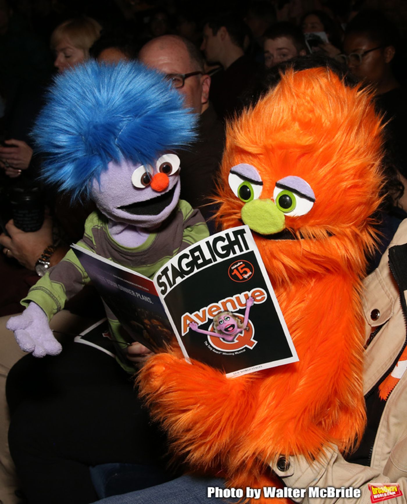 Photo Coverage: AVENUE Q Celebrates World Puppetry Day  Image