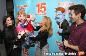 Veronica J. Kuehn and Matt Dengler with Avenue Q & Puppetry Fans @ BroadwayWorld Veronica J. Kuehn and Matt Dengler with Avenue Q & Puppetry Fans Photo