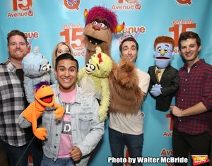 Nick Kohn,  Jamie Glickman, Jason Jacoby and Matt Dengler with Avenue Q & Puppetry Fa Photo