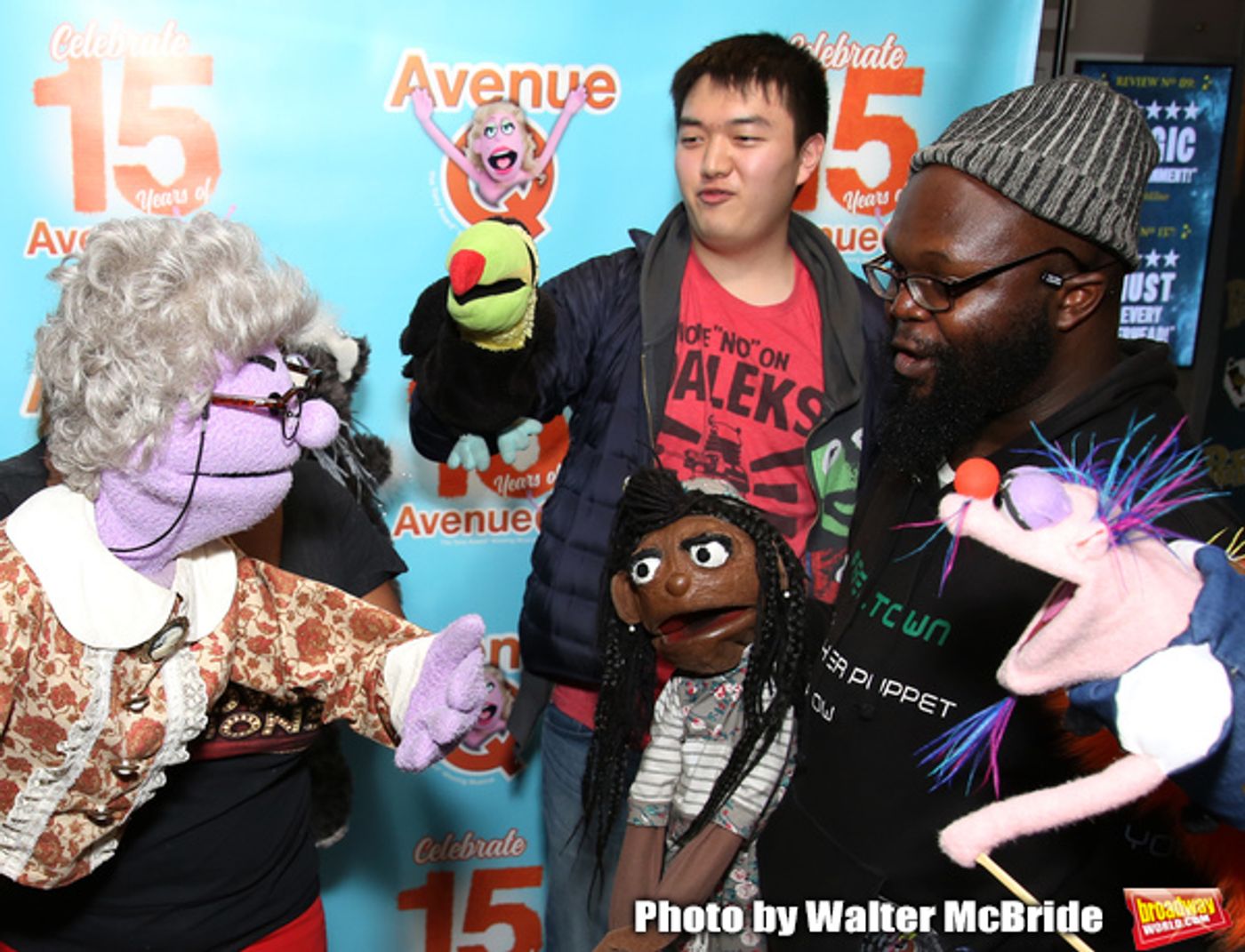 Photo Coverage: AVENUE Q Celebrates World Puppetry Day  Image