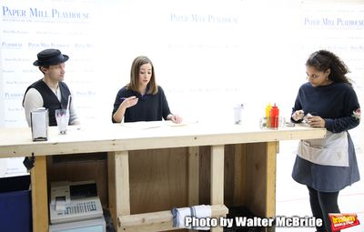 Bryce Pinkham, Hannah Elless and Tatiana Wechsler  Photo