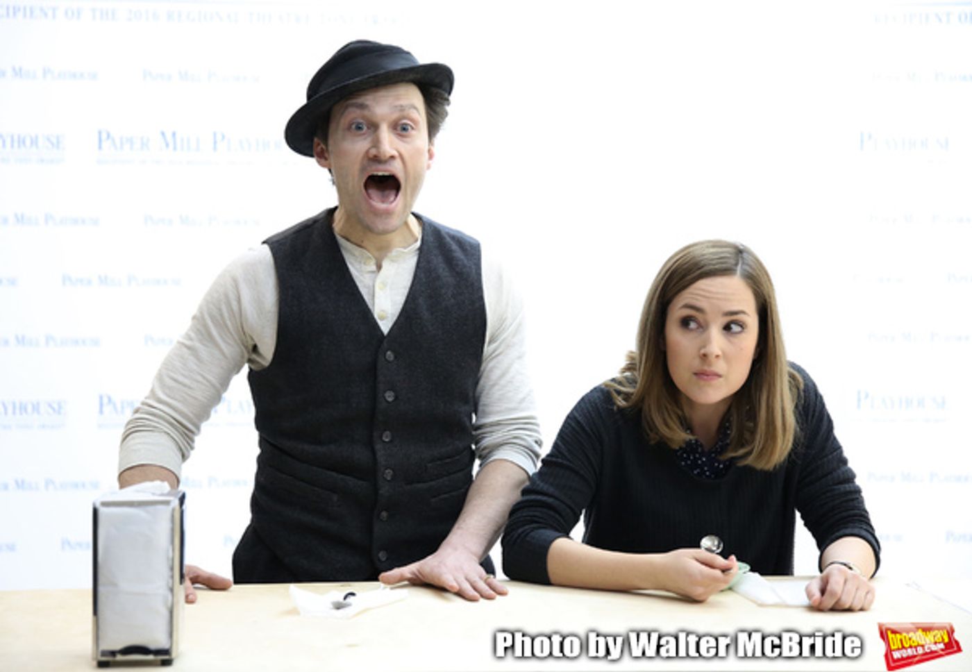 Photo Coverage: In Rehearsal With BENNY & JOON, Starring Bryce Pinkham, Hannah Elless, and More!  Image