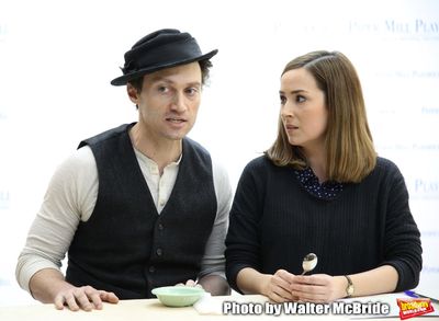 Bryce Pinkham and Hannah Elless  Photo