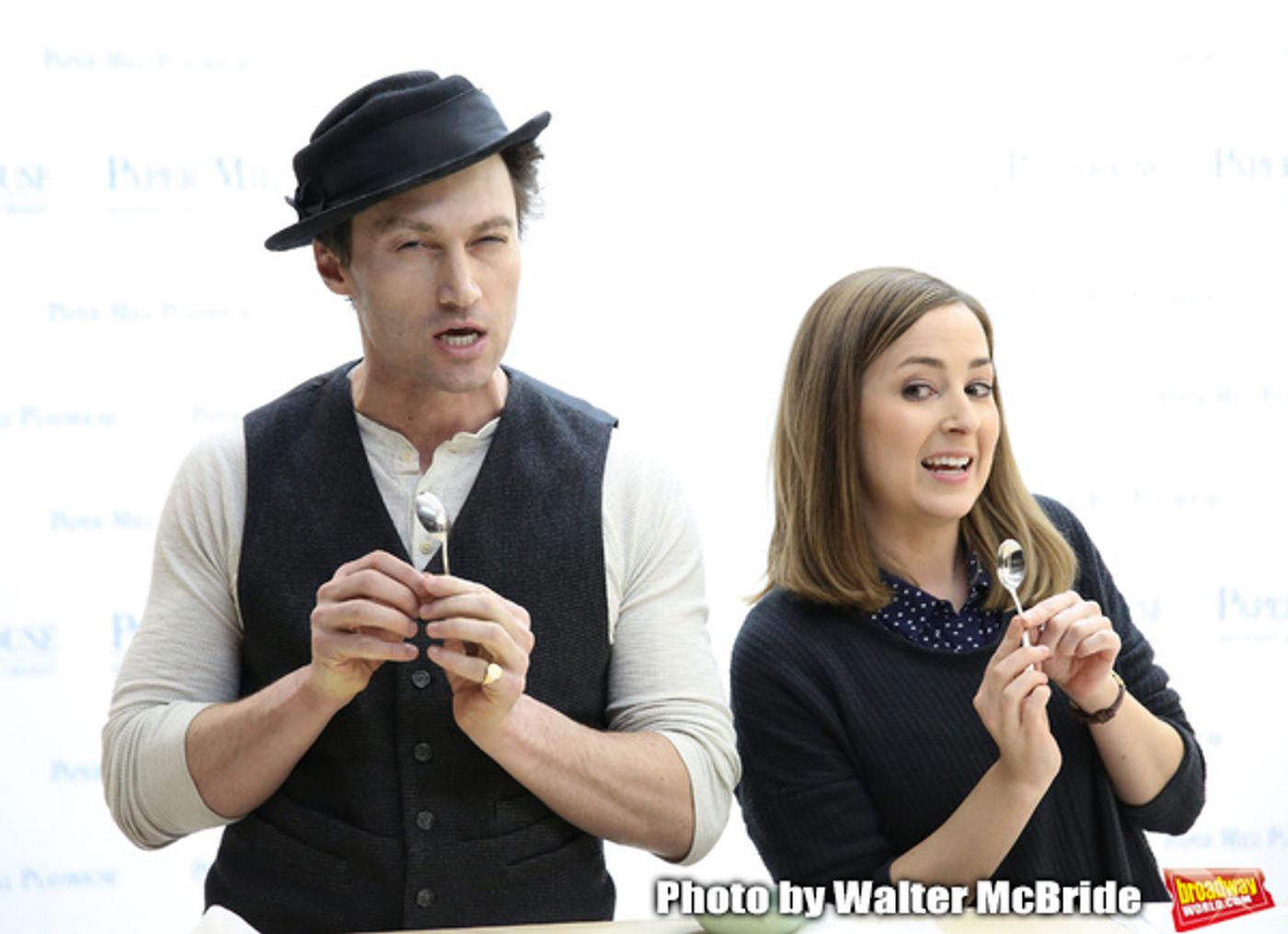 Photo Coverage: In Rehearsal With BENNY & JOON, Starring Bryce Pinkham, Hannah Elless, and More!  Image