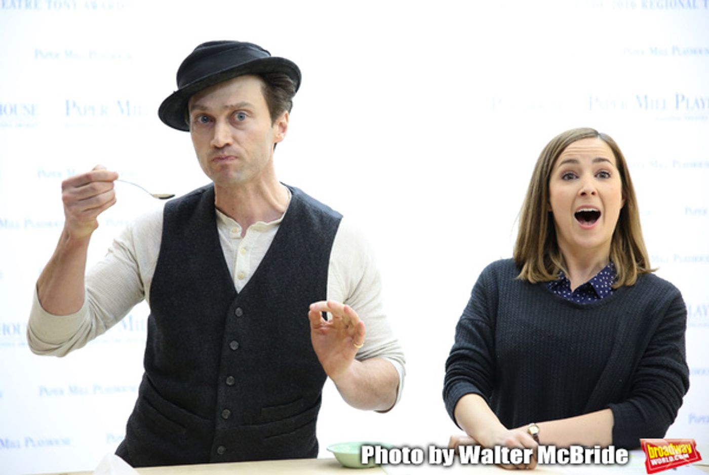 Photo Coverage: In Rehearsal With BENNY & JOON, Starring Bryce Pinkham, Hannah Elless, and More!  Image