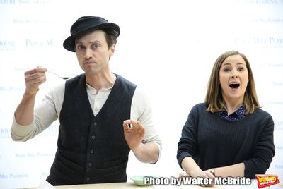 Bryce Pinkham and Hannah Elless  Photo