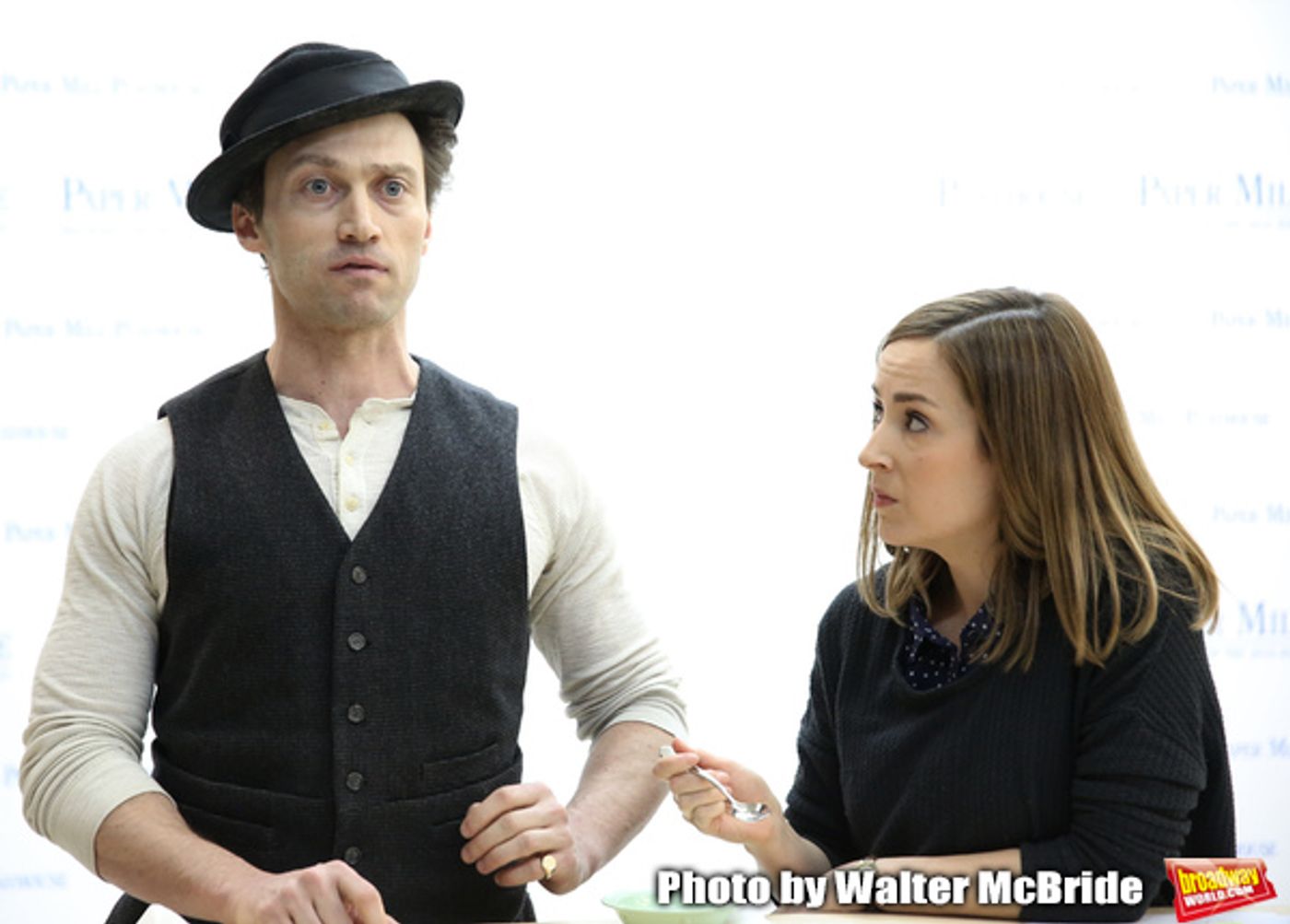 Photo Coverage: In Rehearsal With BENNY & JOON, Starring Bryce Pinkham, Hannah Elless, and More!  Image