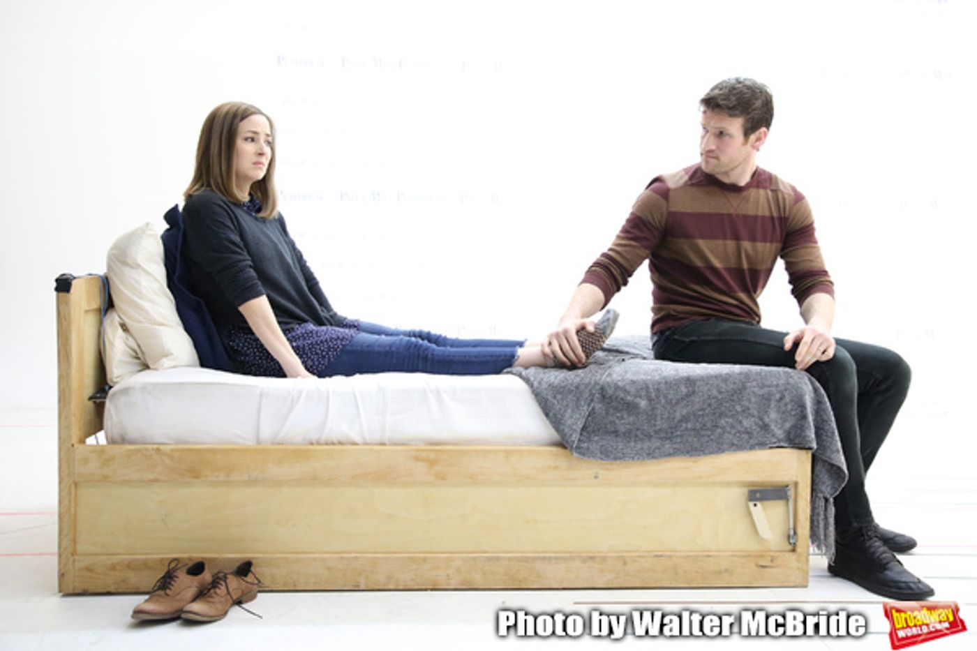 Photo Coverage: In Rehearsal With BENNY & JOON, Starring Bryce Pinkham, Hannah Elless, and More!  Image