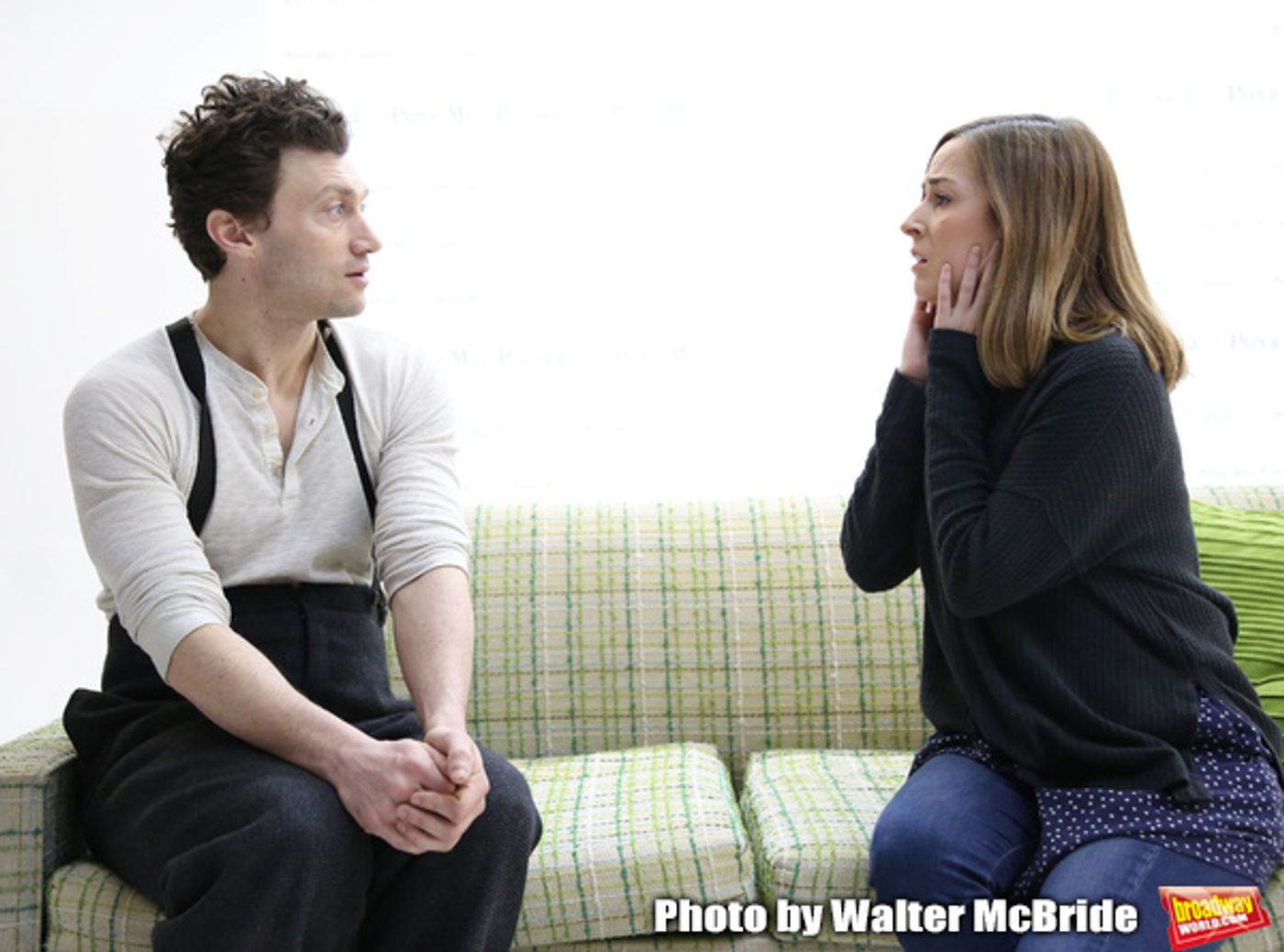 Photo Coverage: In Rehearsal With BENNY & JOON, Starring Bryce Pinkham, Hannah Elless, and More!  Image