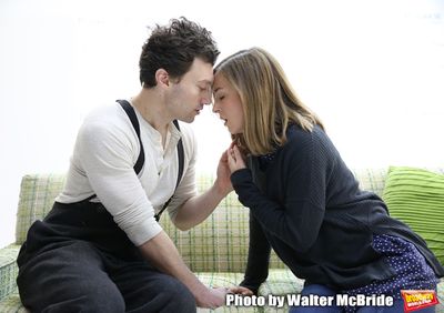 Bryce Pinkham and Hannah Elless  Photo