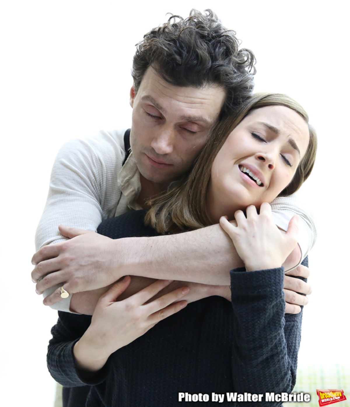 Bryce Pinkham and Hannah Elless at 