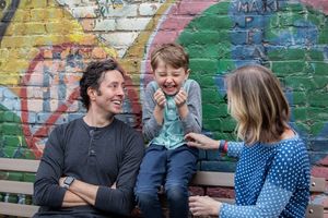 Bridget, Connor, and Greg Mills @ BroadwayWorld Bridget, Connor, and Greg Mills Photo