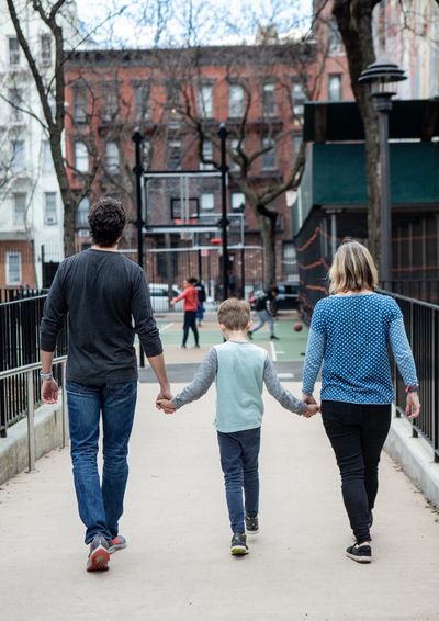 Bridget, Connor, and Greg Mills Photo
