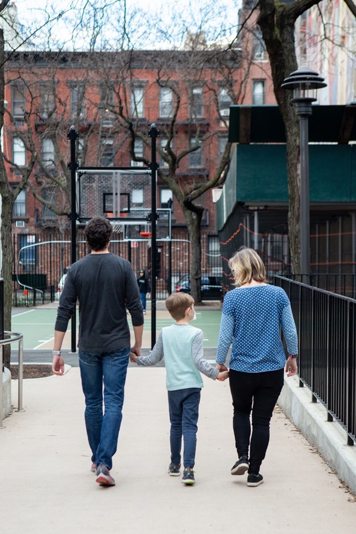 Greg, Connor, and Bridget Mills at 
