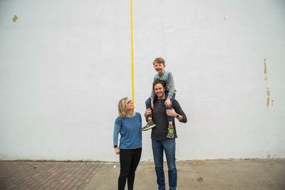 Bridget, Connor, and Greg Mills Photo