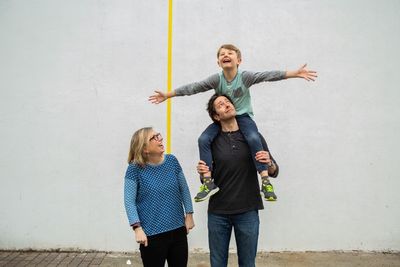 Bridget, Connor, and Greg Mills Photo