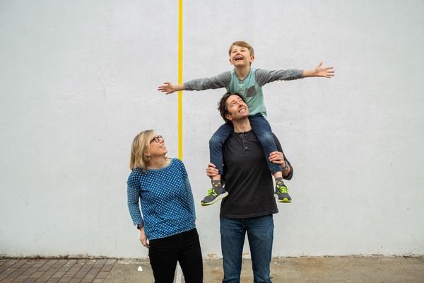 Bridget, Connor, and Greg Mills Photo