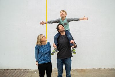 Bridget, Connor, and Greg Mills Photo