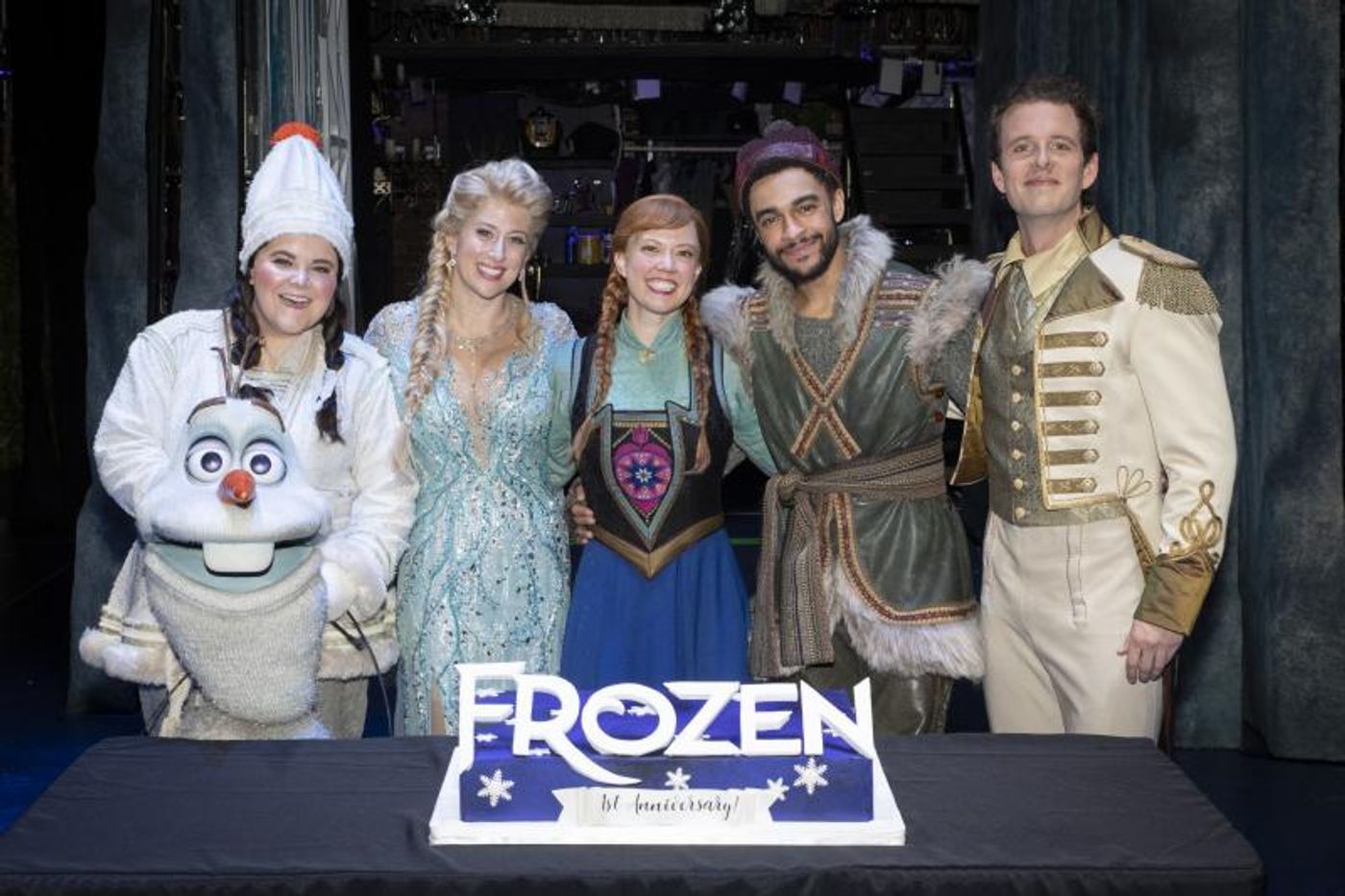Photo Coverage: FROZEN Cast Celebrates One Year on Broadway!  Image