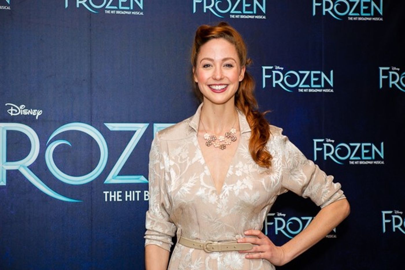 Photo Coverage: FROZEN Cast Celebrates One Year on Broadway!  Image