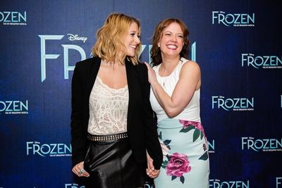 Caissie Levy and Patti Murin Photo