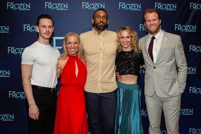 Spencer Clark, Alicia Albright, Travis Patton, Ashley Elizabeth Hale, and Jeff Pew Photo