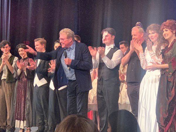 Photo and Video Special: Original Star Michael Crawford Visits Orange County High School PHANTOM Production Photo and Video Special: Original Star Michael Crawford Visits Orange County High School PHANTOM Production Image