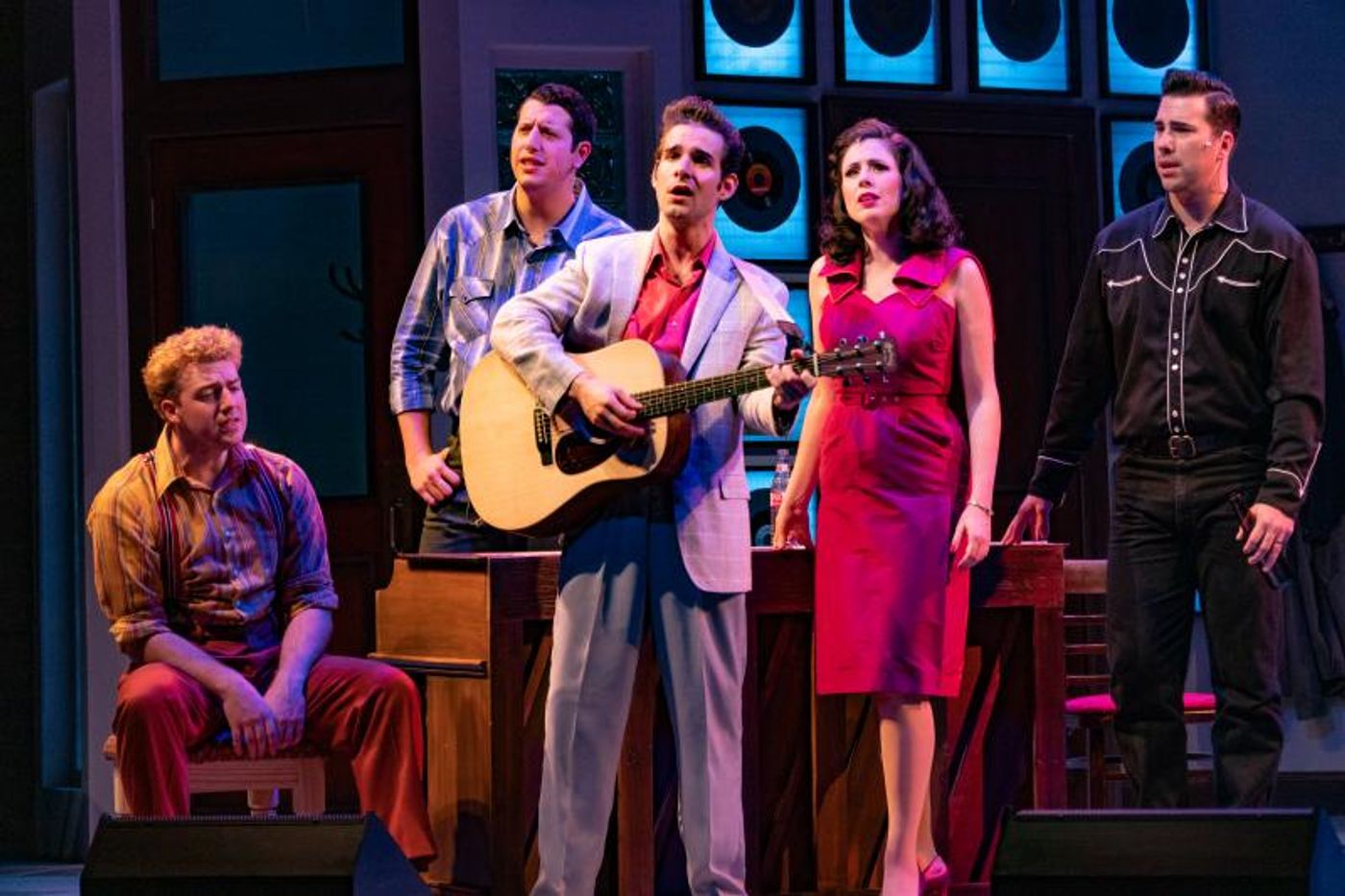 Review: MILLION DOLLAR QUARTET at Florida Rep is Refreshing and Rhythmic!  Image