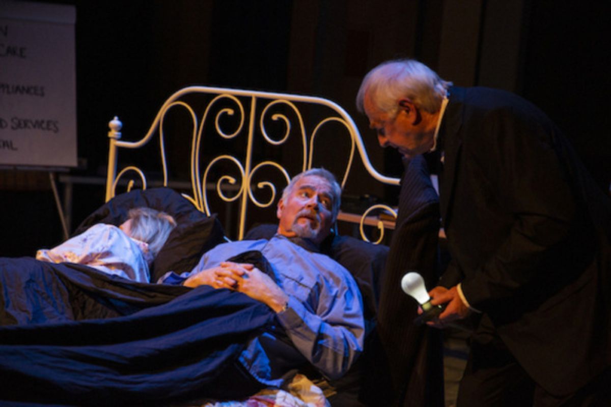 Debbie Bernstein, Dennis Holland and William McAndrews at 