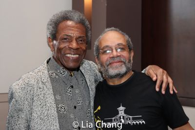 Director Andre De Shields and Musical Director Nat Adderley, Jr. Photo