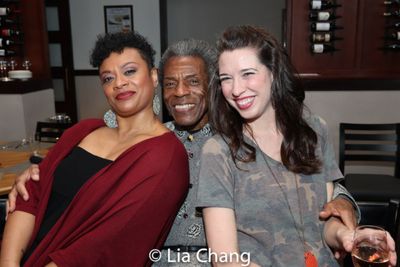 Jacqueline B. Arnold, Director Andre De Shields and Danielle Kelsey Photo