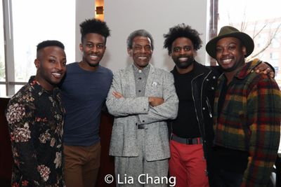 Wesley J. Barnes, Lamont Brown, Director Andre De Shields, C.K. Edwards and Tommy Scr Photo