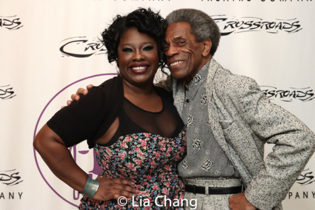 Johmaalya Adelekan and Director Andre De Shields at 