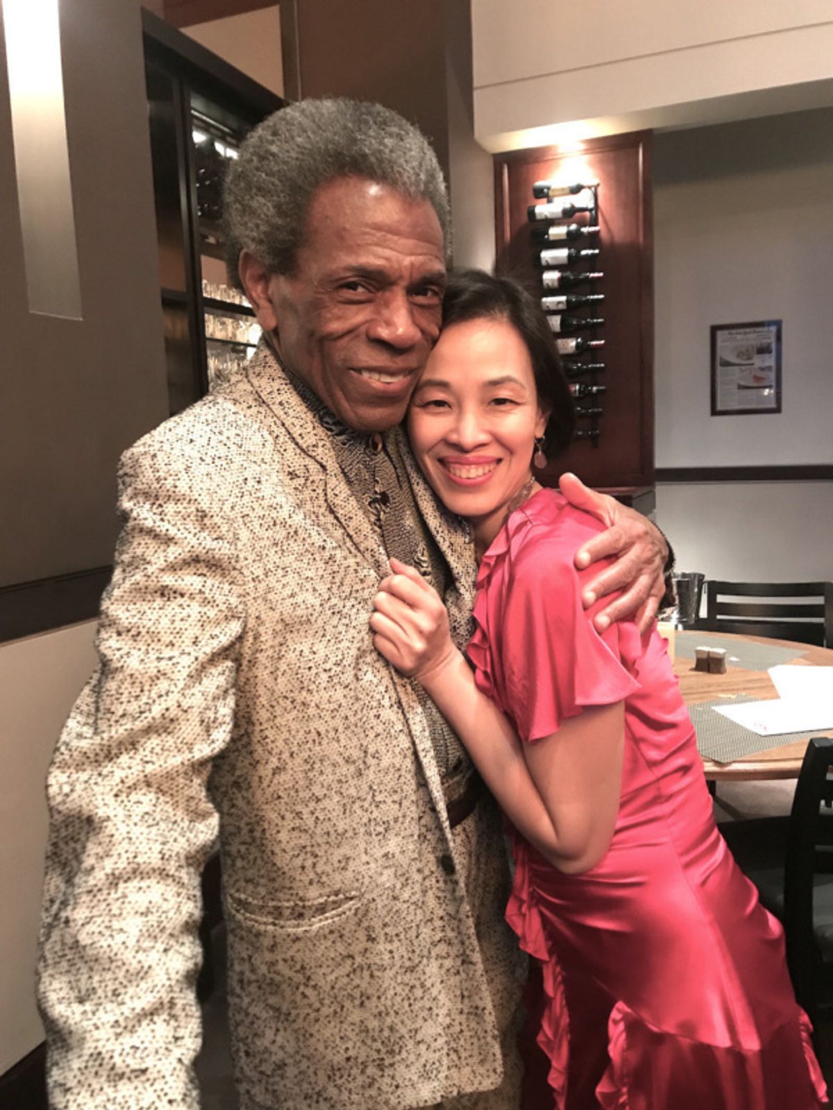 Director Andre De Shields and Lia Chang at 
