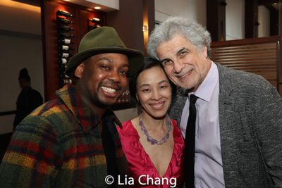 Tommy Scrivens, Lia Chang and Assistant Director Jim Mirrione Photo