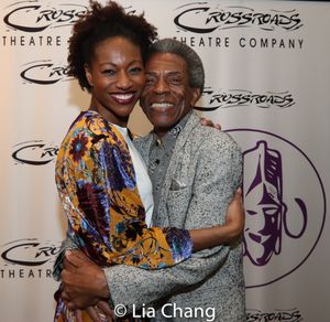 Jenny Laroche and Director Andre De Shields @ BroadwayWorld Jenny Laroche and Director Andre De Shields Photo