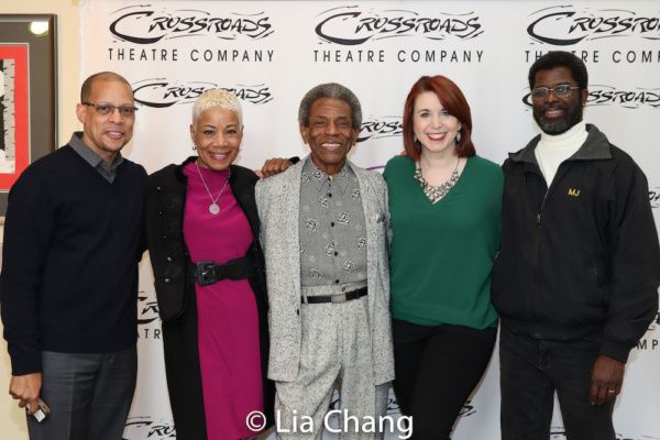 Crossroads Theatre Company Board President Anthony P. Carter, Board Member Susan Sett Photo