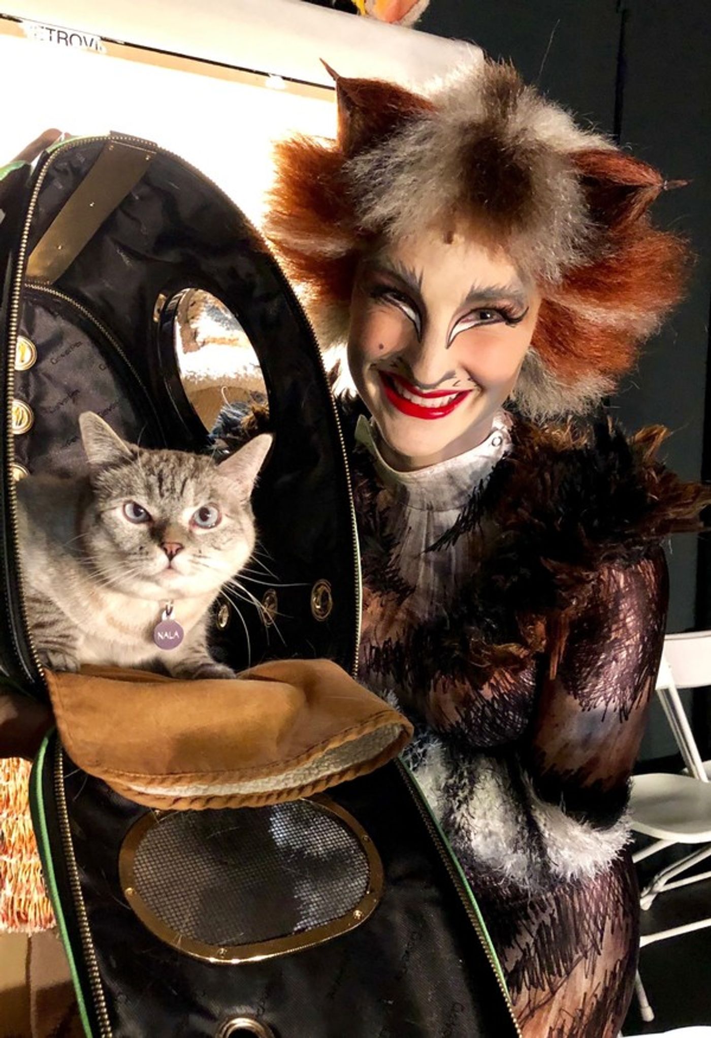 Photo Flash: Social Media Star Nala Cat Stops By CATS At the Pantages Photo Flash: Social Media Star Nala Cat Stops By CATS At the Pantages Image