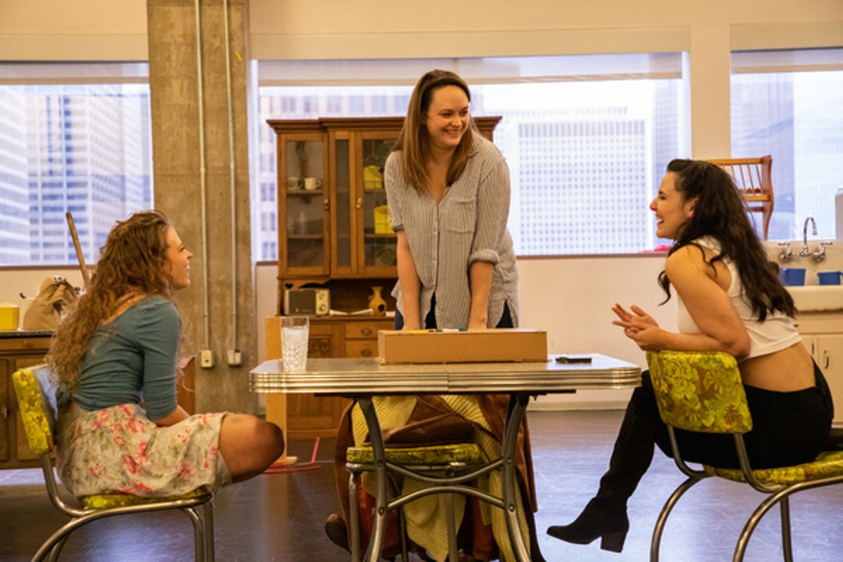 Skyler Sinclair, Melissa Pritchett and Chelsea Ryan McCurdy  at 