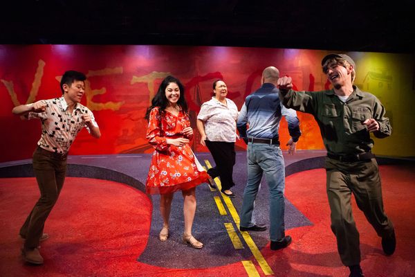 Anthony Chan, Rinabeth Apostol, Michelle Talgarow, Jomar Tagatac, David Crane Photo