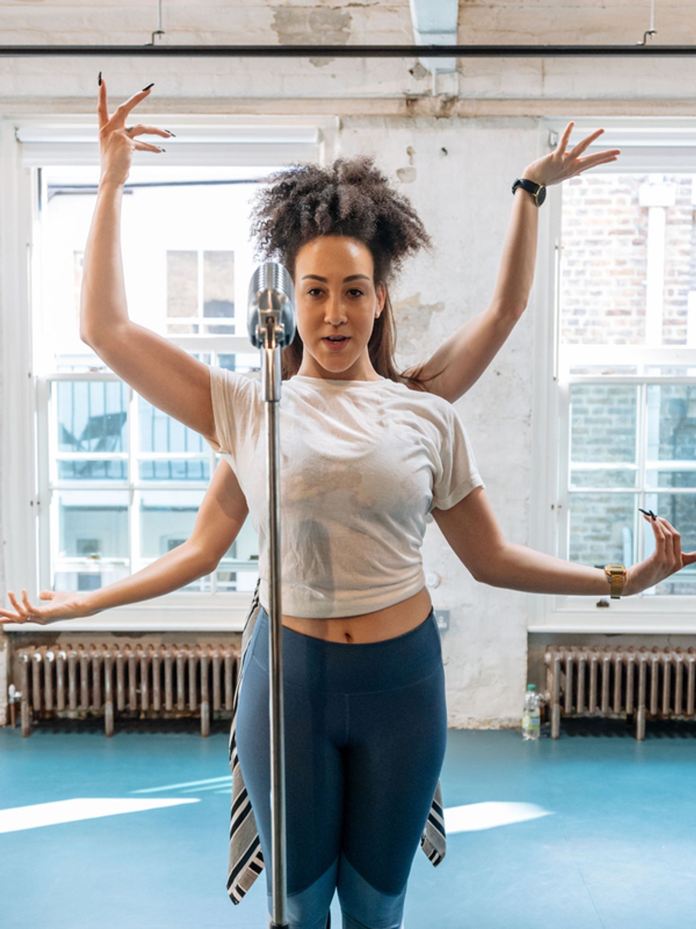 Photo Flash: In Rehearsal with Anne-Marie Duff, Arthur Darvill and the Cast of SWEET CHARITY  Image