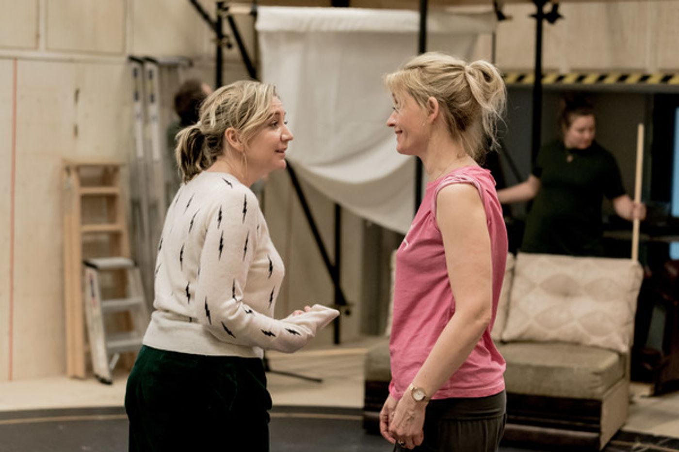 Photo Flash: In Rehearsal with Anne-Marie Duff, Arthur Darvill and the Cast of SWEET CHARITY  Image